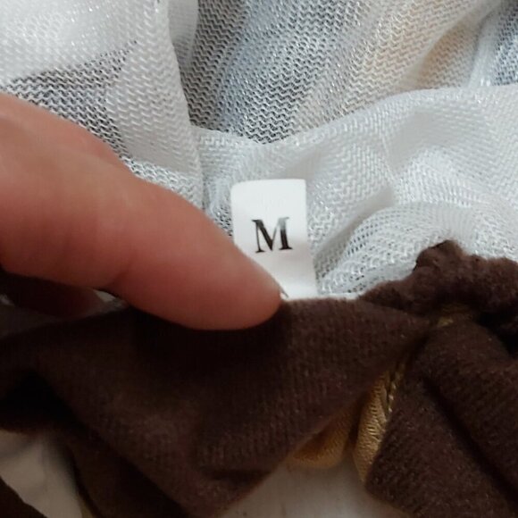 Pirate Captain Dog Costume – Size Medium with Tie Closure - Picture 6 of 6